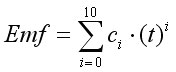 Voltage vs. Temperature Equation